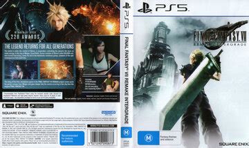 Final Fantasy VII Remake Intergrade PS5 The Cover Project