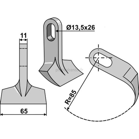 Marteau De Broyeur Peruzzo X X X Mm