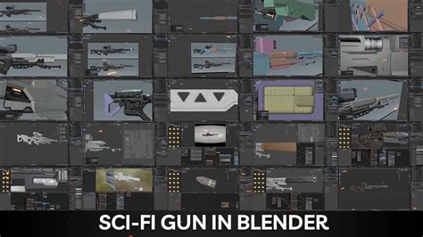 Modeling A Gun In Blender | Modeling - FlippedNormals