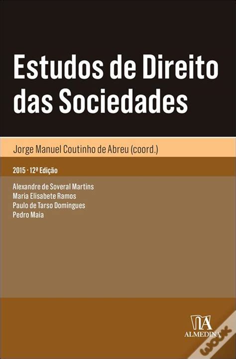 Estudos De Direito Das Sociedades Livro Wook