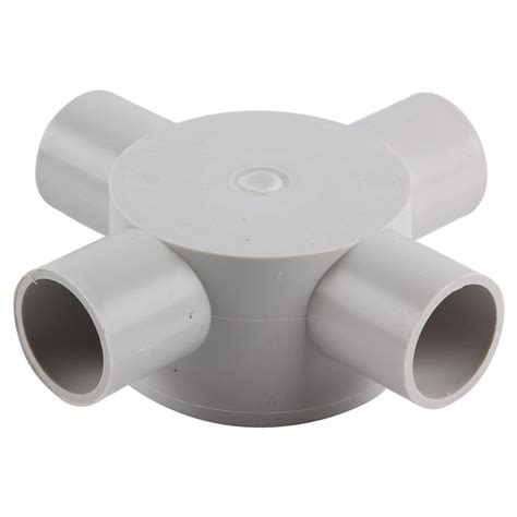 Round 4 Way PVC Junction Box For Pipe Fittings At Rs 10 Piece In