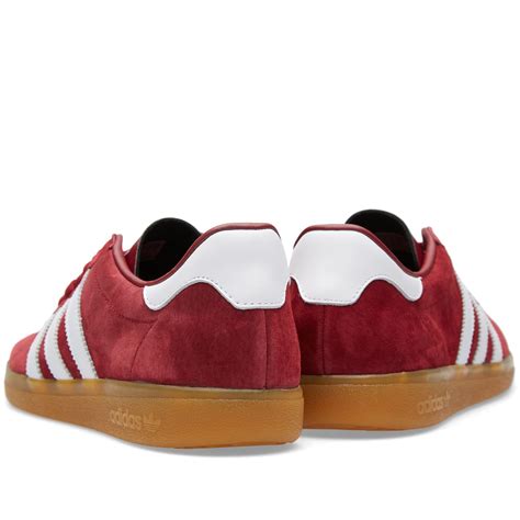 Adidas Samoa Dark Red, White & Gum | END. (US)