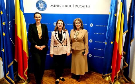 Deputatul Christine Thellmann discuții cu ministrul Educației Ligia