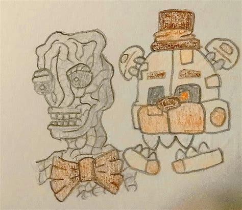 Lean Monster And Ennard Doodles Rfivenightsatfreddys