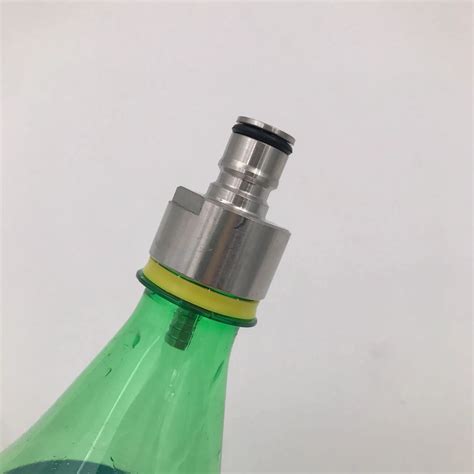 Stainless Carbonation Cap W Barb Ball Lock Type Fit Soft Drink