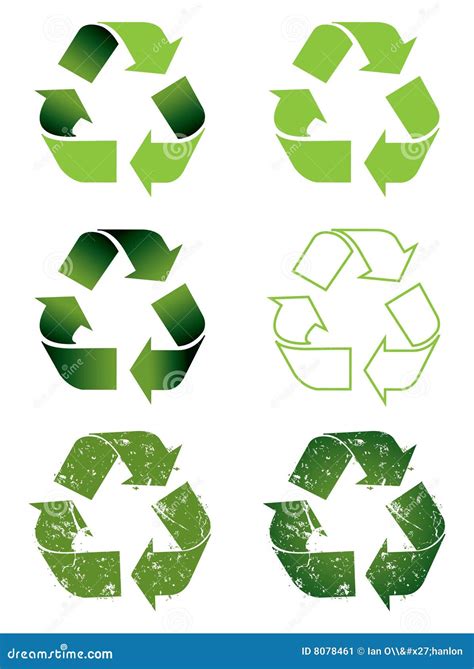 3D Man With The Recycling Symbol Royalty-Free Stock Image ...