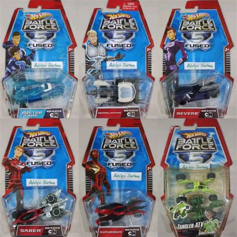 Jual Hotwheels Hot Wheels Battle Force Fused Reverb Gearslammer Saber Bustertank Buster Tank
