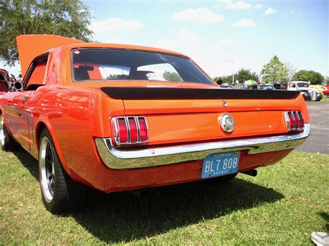 1965 1966 Mustang Carbon Rear Spoiler Anvil Auto