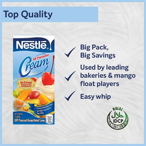 Nestle All Purpose Cream 1 Litre Lazada Ph