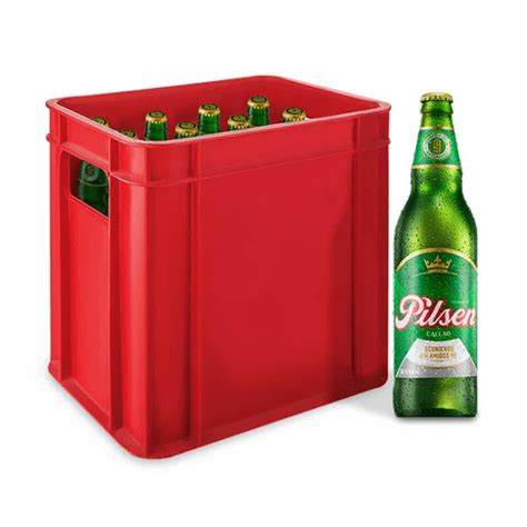 Cerveza Pilsen Caja Unidades Ml Happy Drink Licorer A