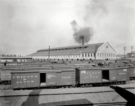 Chicago And Alton 1904 Alton Railroad Photos Bloomington Illinois