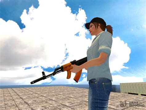 AK Vertical Foregrip Para GTA San Andreas