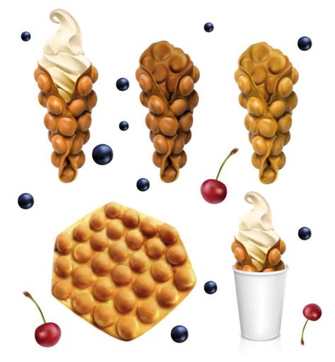 Bubble Waffle Illustrations Royalty Free Vector Graphics And Clip Art