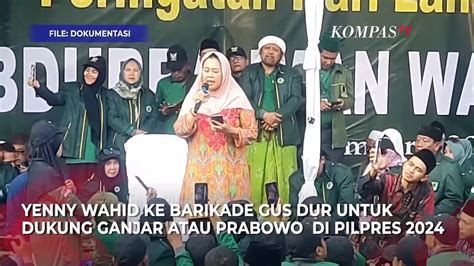 Tanggapan Cak Imin Soal Instruksi Yenny Wahid Ke Barikade Gus Dur Pilih