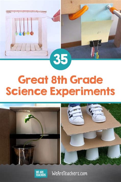 35 Best 8th Grade Science Experiments For Science Fairs And Classrooms