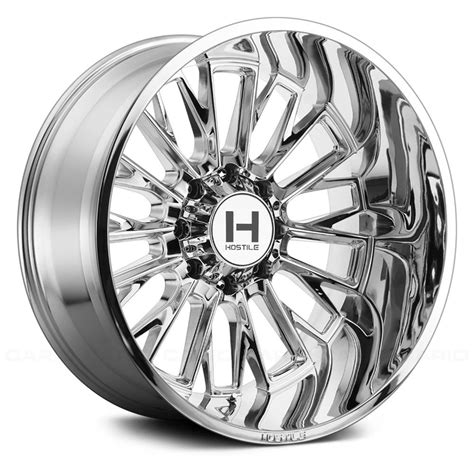 HOSTILE H114 FURY Wheels Armor Plated Rims CARiD