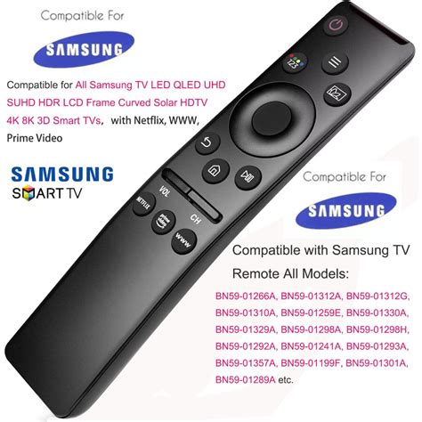 Universal Remote Control Compatible For All Samsung TV LED QLED UHD