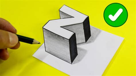 🟢 Dibujos 3d Diseños 🔴 Como Dibujar La Letra Z En 3d How To Draw The Letter Z In 3d Easy Art