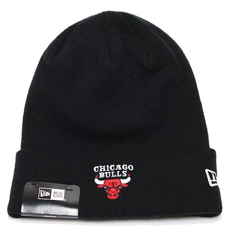 NEW ERA ニューエラ シカゴ ブルズ ニットキャップ CHICAGO BULLS BASIC CUFF KNIT ストリート NBA