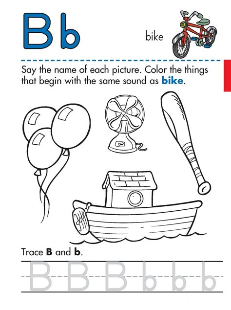 Letter B Traceable Worksheets