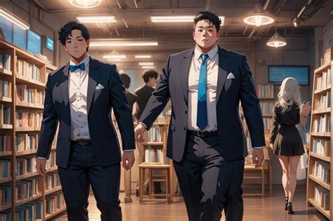 Premium AI Image Hentai Anime Manga High School Graduation Or Prom