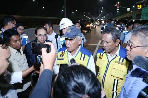 Siap Diresmikan Menteri Pupr Pastikan Tol Layang Jakarta Cikampek Aman