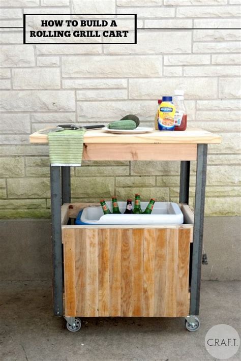 25 Diy Grill Cart Projects How To Build An Outdoor Grill Cart