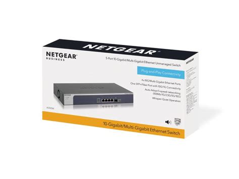 Gigabit Unmanaged Switch Series XS505M NETGEAR