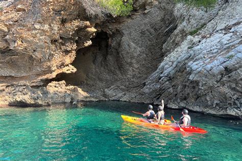 Alcudia Guided Sea Kayaking Snorkelling Tour Day Sunset