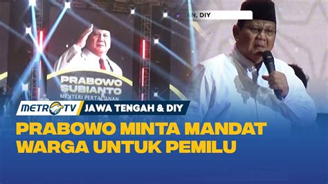 Prabowo Temui Gus Miftah Orasi Di Milad Ke Ponpes Ora Aji Sleman