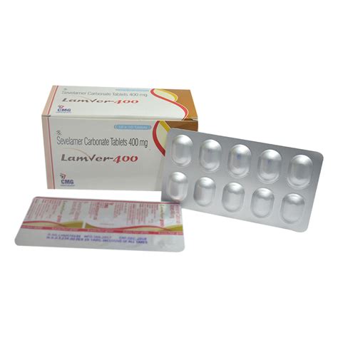 Sevelamer Carbonate Tablets Mg At Rs Box In Delhi Id