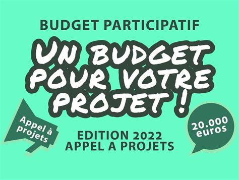 Nouvelle Edition Du Budget Participatif Ville De Spa