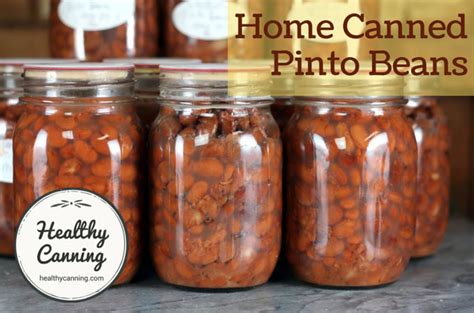 Canning Pinto Beans Healthy Canning