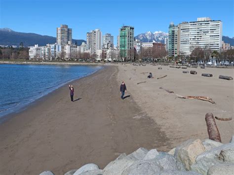 English Bay Beach in Vancouver Canada