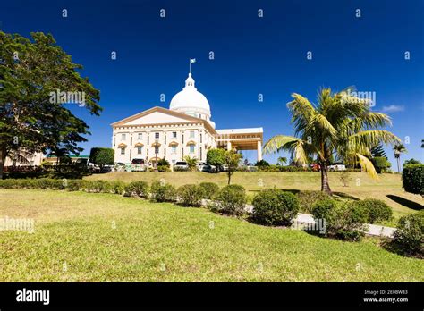 Main Building Of Palau National Capital Ngerulmud Melekeok Island Of