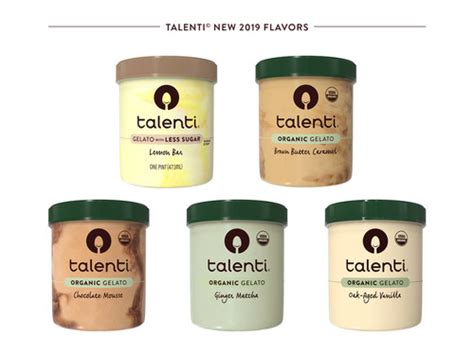 Talenti® Gelato And Sorbetto Announces New 2019 Flavors