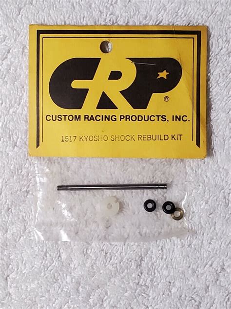 Vintage Team Crp 1517 Kyosho Shock Rebuild Kit Rc Car Parts Nos Ebay