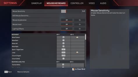 The Best Apex Legends Settings Being Used By The Pros In 2023 Proguides