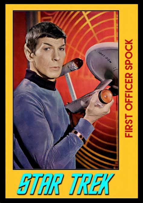 FIRST OFFICER SPOCK Original Tv Series, Star Trek Original, Star Trek ...