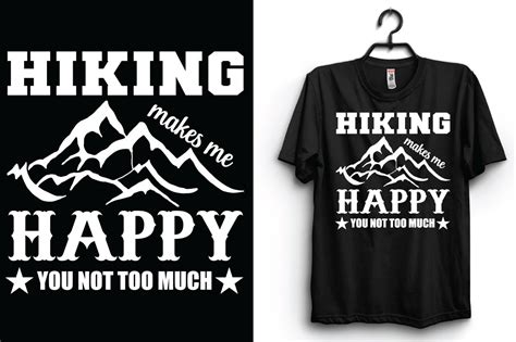 Hiking Makes Me Happy Graphic By SM Creator Creative Fabrica