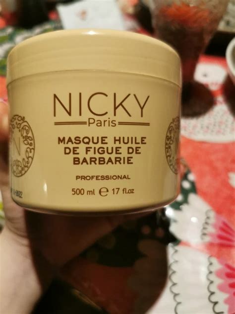 Nicky Paris Masque Huile De Figue De Barbarie 500 Ml INCI Beauty