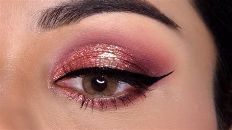 Rose Gold Eye Makeup Tutorial Saubhaya Makeup