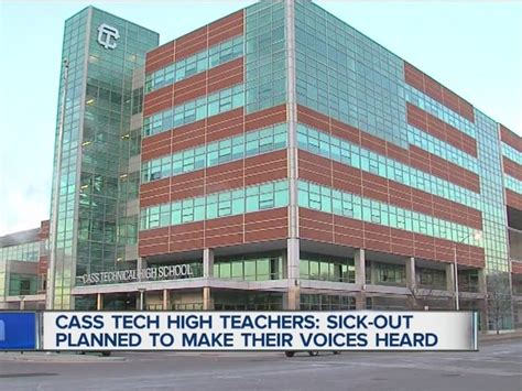 Cass Tech High Closed Due To Teacher Sick Out