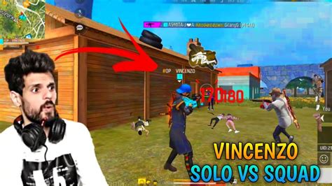 Bnl Reaction To Vincenzo Solo Vs Squad Full Gameplay New Video