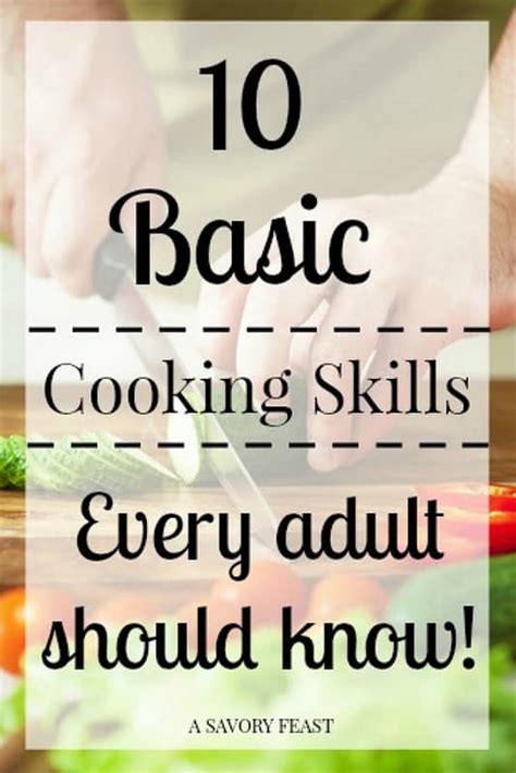 26 Elegant Culinary Basic Skills