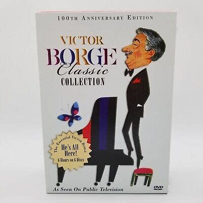 New Sealed Victor Borge Classic Collection DVD 6 Disc Set 100th