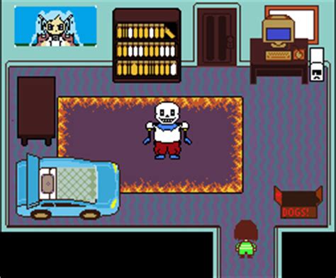 Sans' Room by GigglyGoop on DeviantArt