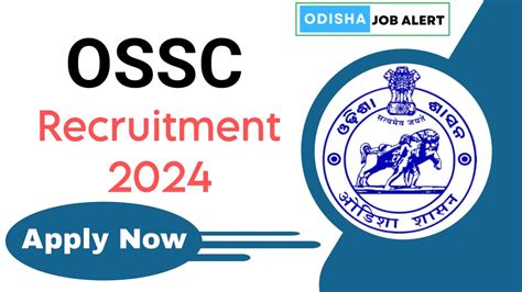 Ossc Si Recruitment Apply For Si Traffic Si Excise Posts