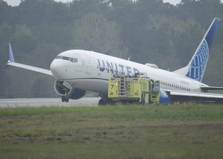 United Airlines Avi N Se Sale De Pista En Houston Sin Heridos Posta