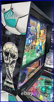 World Cup Soccer 94 Pinball Machine By Bally 1994 LEDs Free Shipping